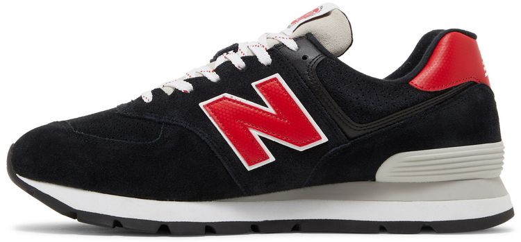 New Balance 574 Rugged Black Red