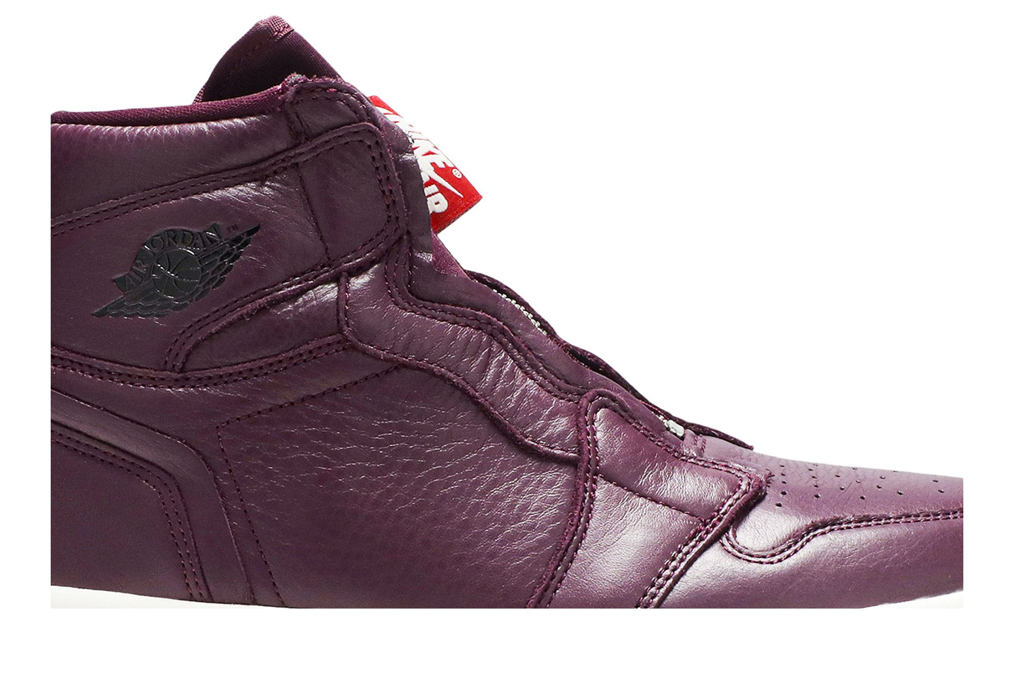 Size 6.0 Wmns Air Jordan 1 Retro High Zip Bordeaux