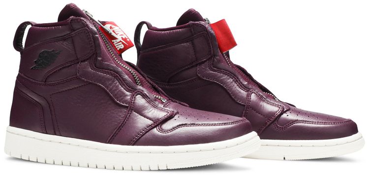 Wmns Air Jordan 1 Retro High Zip Bordeaux