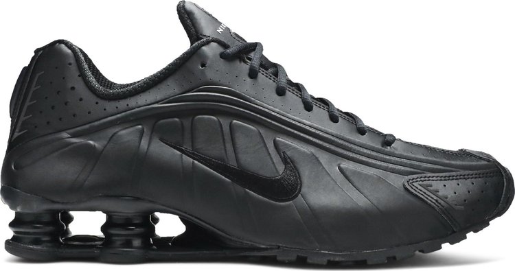 Nike Shox R4 Triple Black Matte Men's - 104265-044 - US