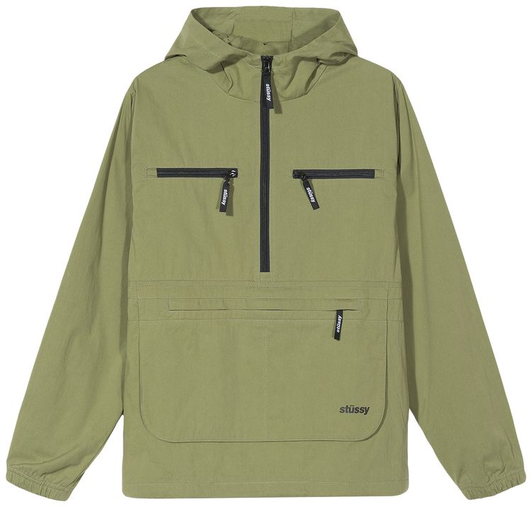 Stussy Big Pocket Anorak Moss