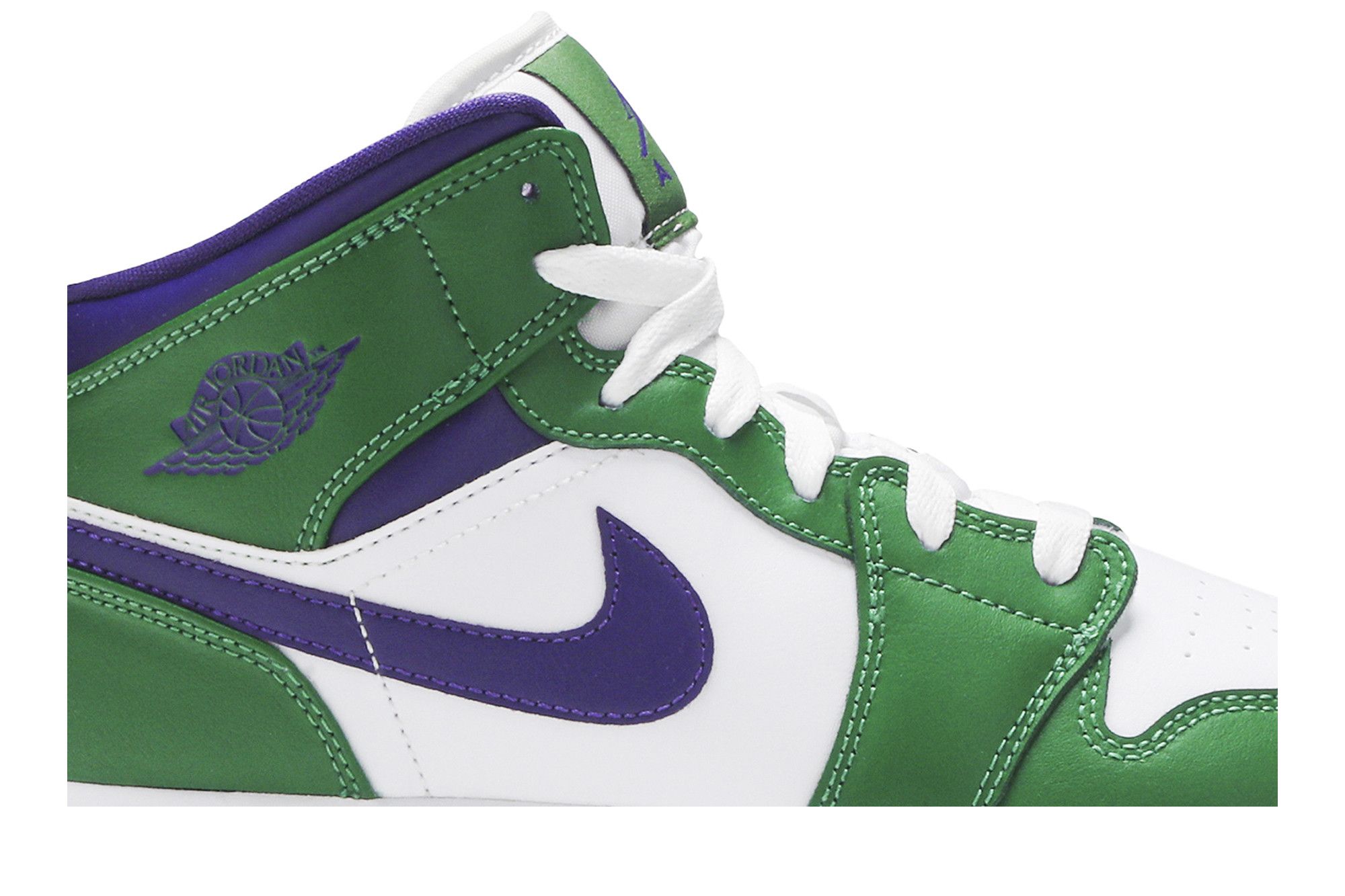 Buy Air Jordan 1 Mid GS 'Hulk' - 554725 300 | GOAT