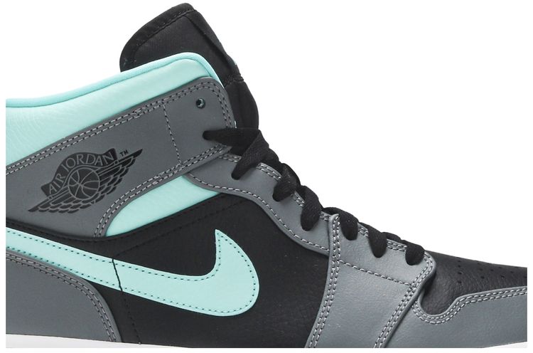 Air Jordan 1 Mid Grey Aqua
