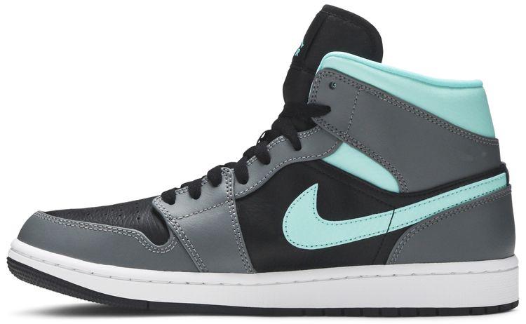 Air Jordan 1 Mid Grey Aqua