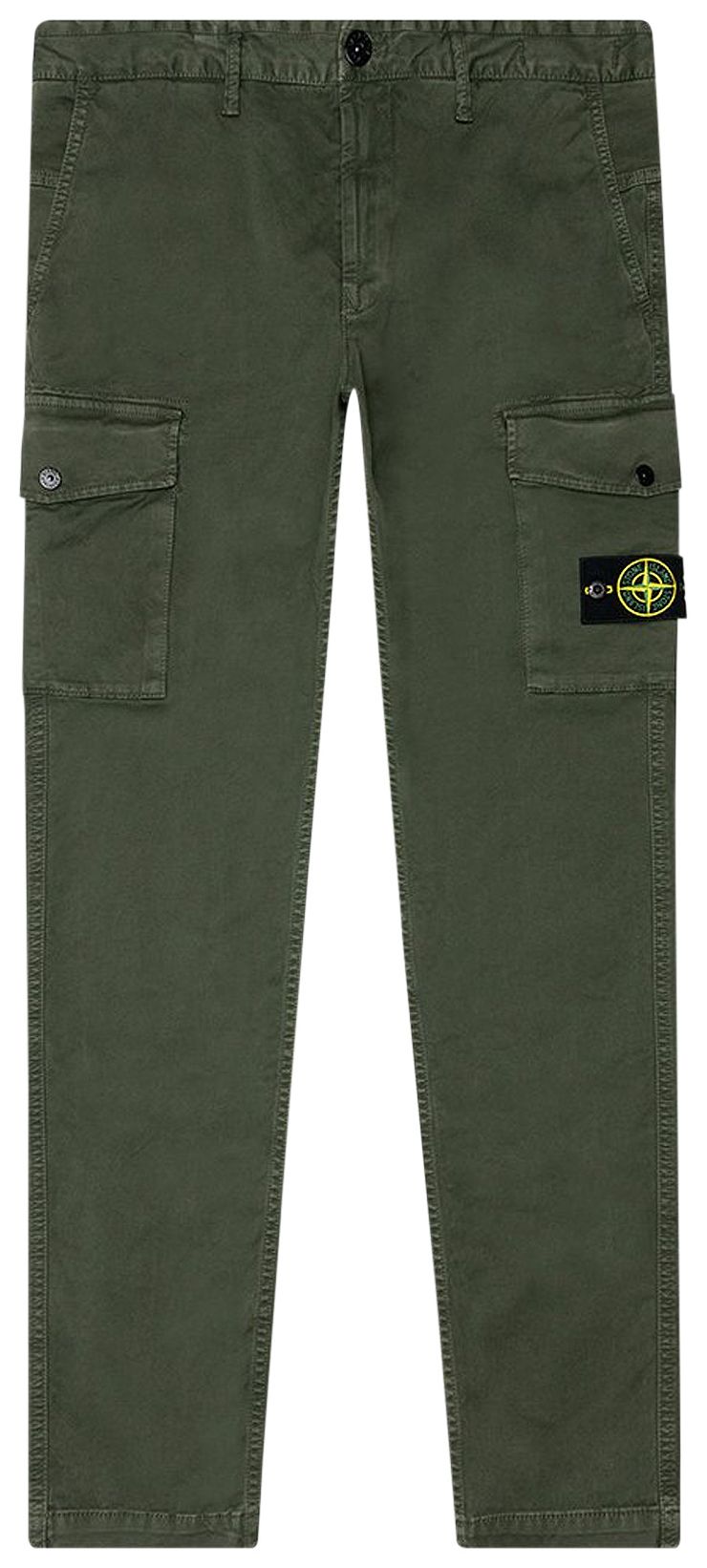 Stone Island Patch Logo Pants Musk