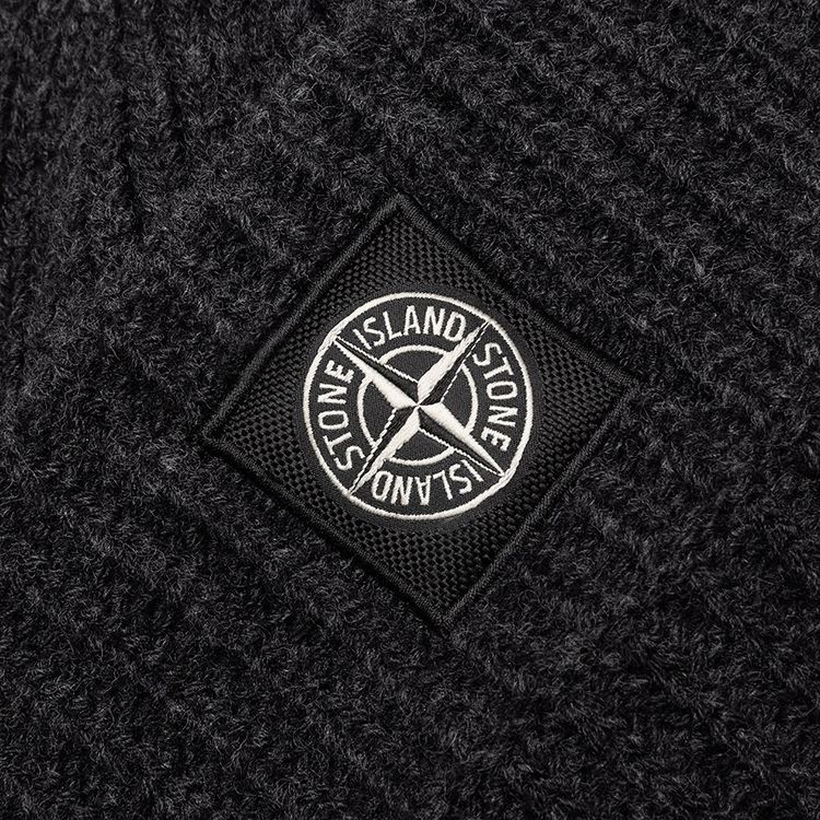 Stone Island Patch Logo Cap Charcoal