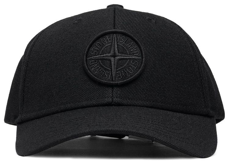 Stone Island Compass Rose Hat Black