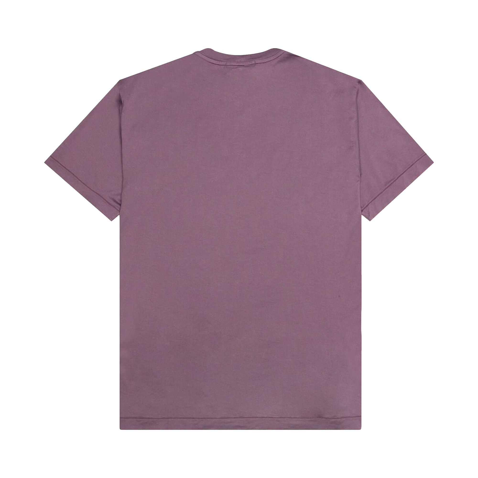 Buy Stone Island Garment Dyed T-Shirt 'Purple' - 731524113 V0045