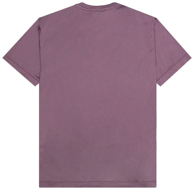 Stone Island Garment Dyed T Shirt Purple