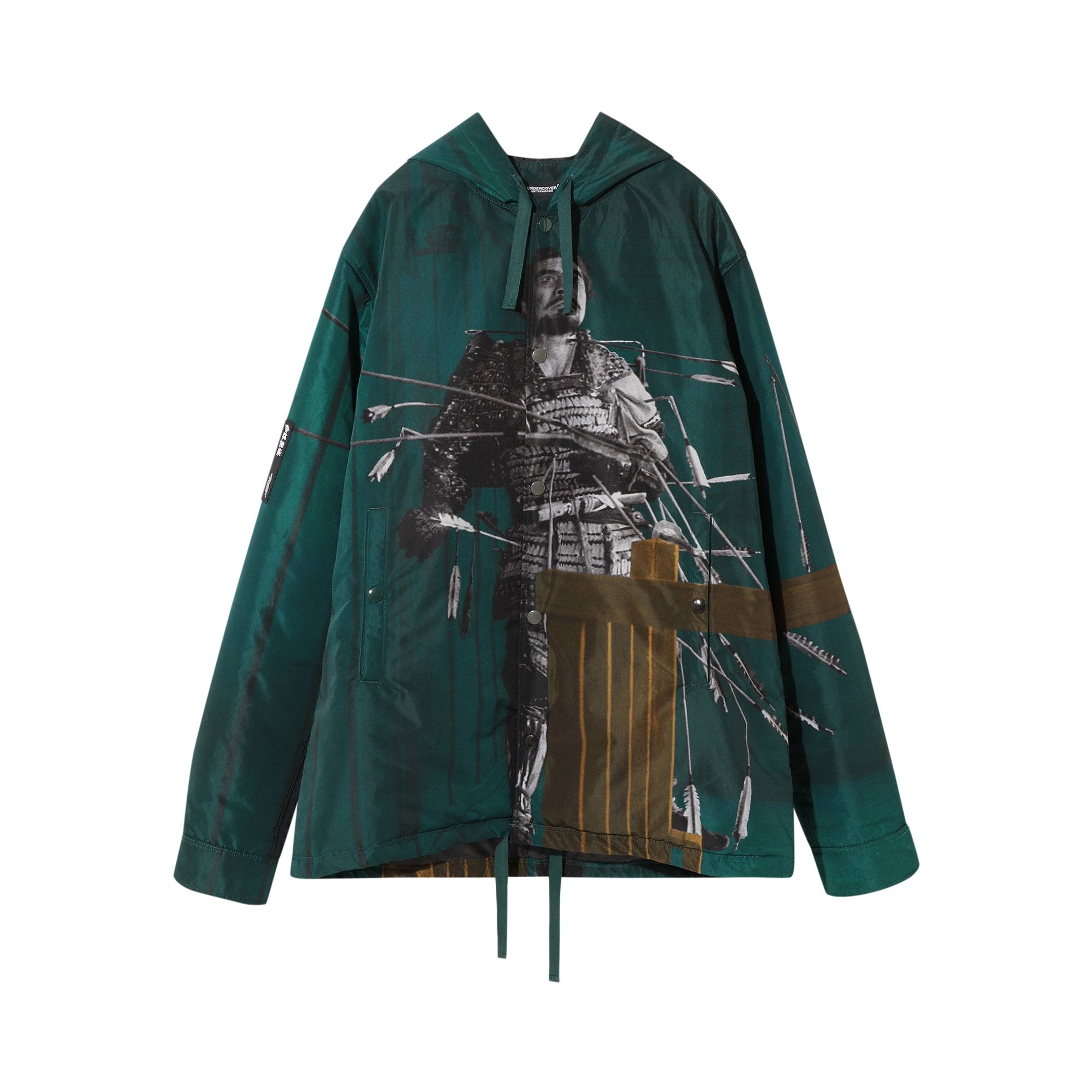 Buy Undercover Throne of Blood Parka 'Green' - UCZ4208 1 GREE | GOAT