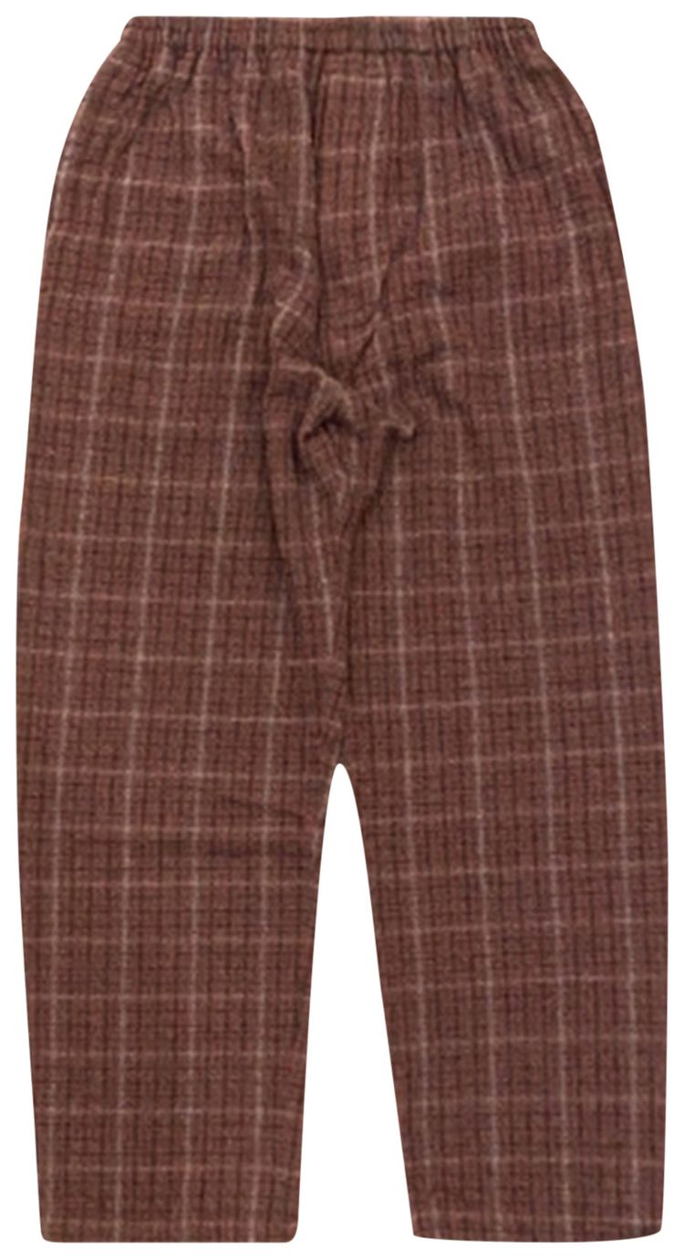 Undercover Throne of Blood Plaid Trousers Red