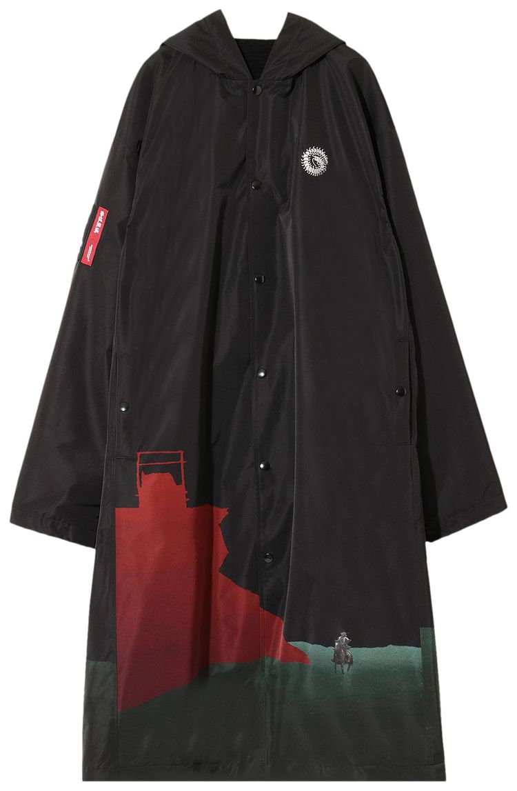 Undercover Throne of Blood Long Coat Black