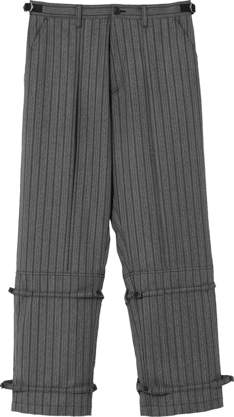 Undercover Throne of Blood Calf-belted Trousers 'Grey'