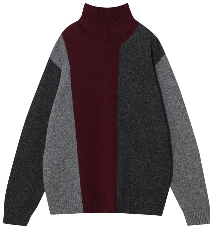 Undercover Throne of Blood Vertical Stripe Jumper Red