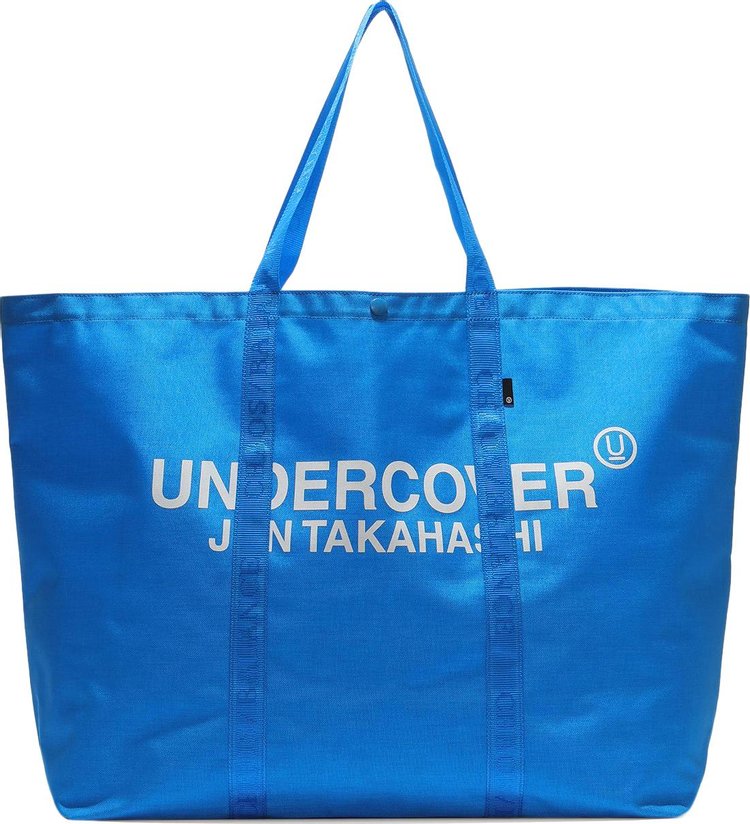 Undercover Throne of Blood Monogrammed Shopper Tote 'Blue'