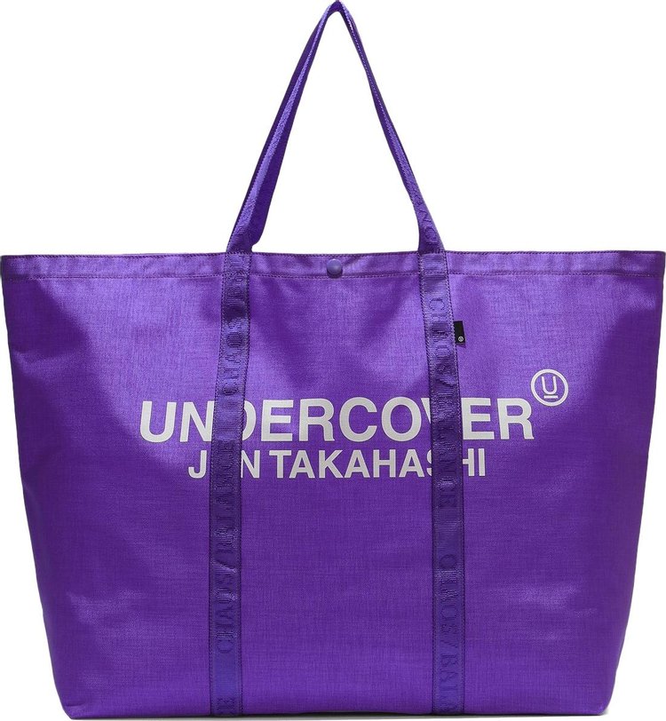 Undercover Throne of Blood Monogrammed Shopper Tote 'Purple'