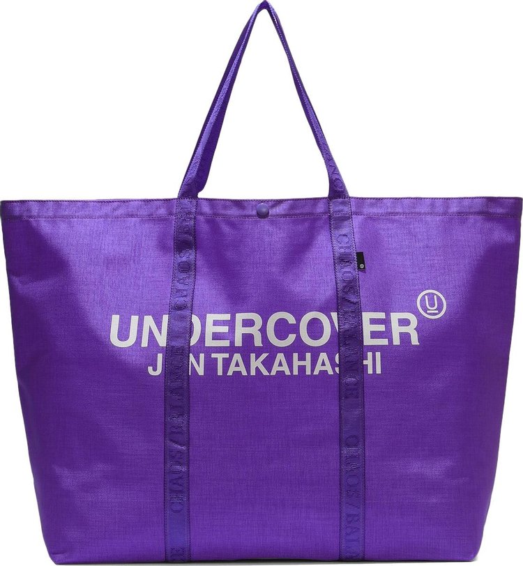 Undercover Throne of Blood Monogrammed Shopper Tote Purple