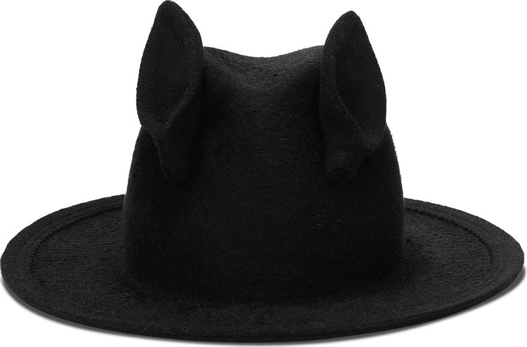 Undercover Throne of Blood Wool & Fur Hat 'Black'