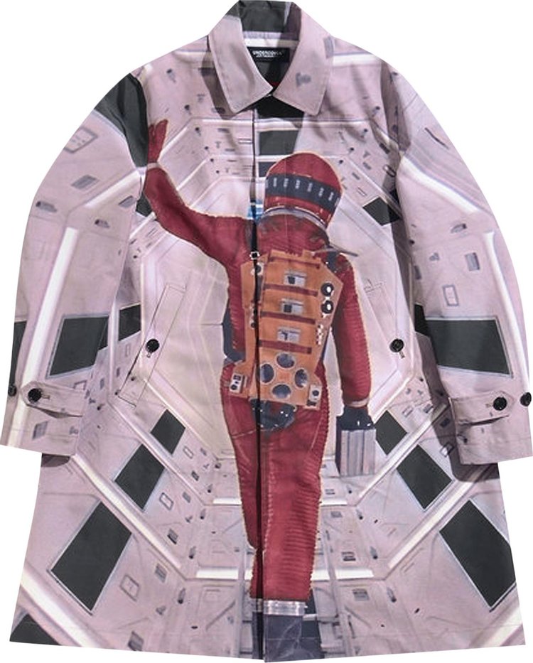 Undercover Space Odyssey Printed Coat 'Multicolor'
