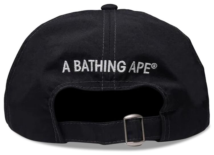 BAPE One Pont Panel Cap Black