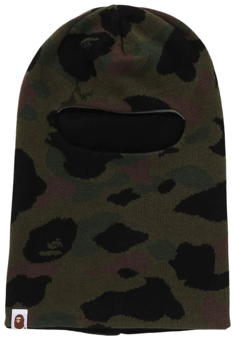 BAPE Ape Head Reversible Knit Balaclava Black