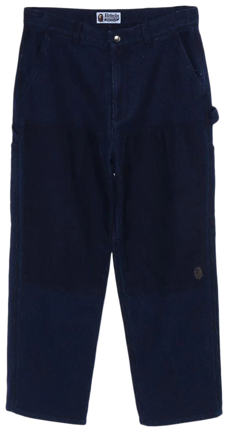BAPE Sashiko Painter Pants Indigo