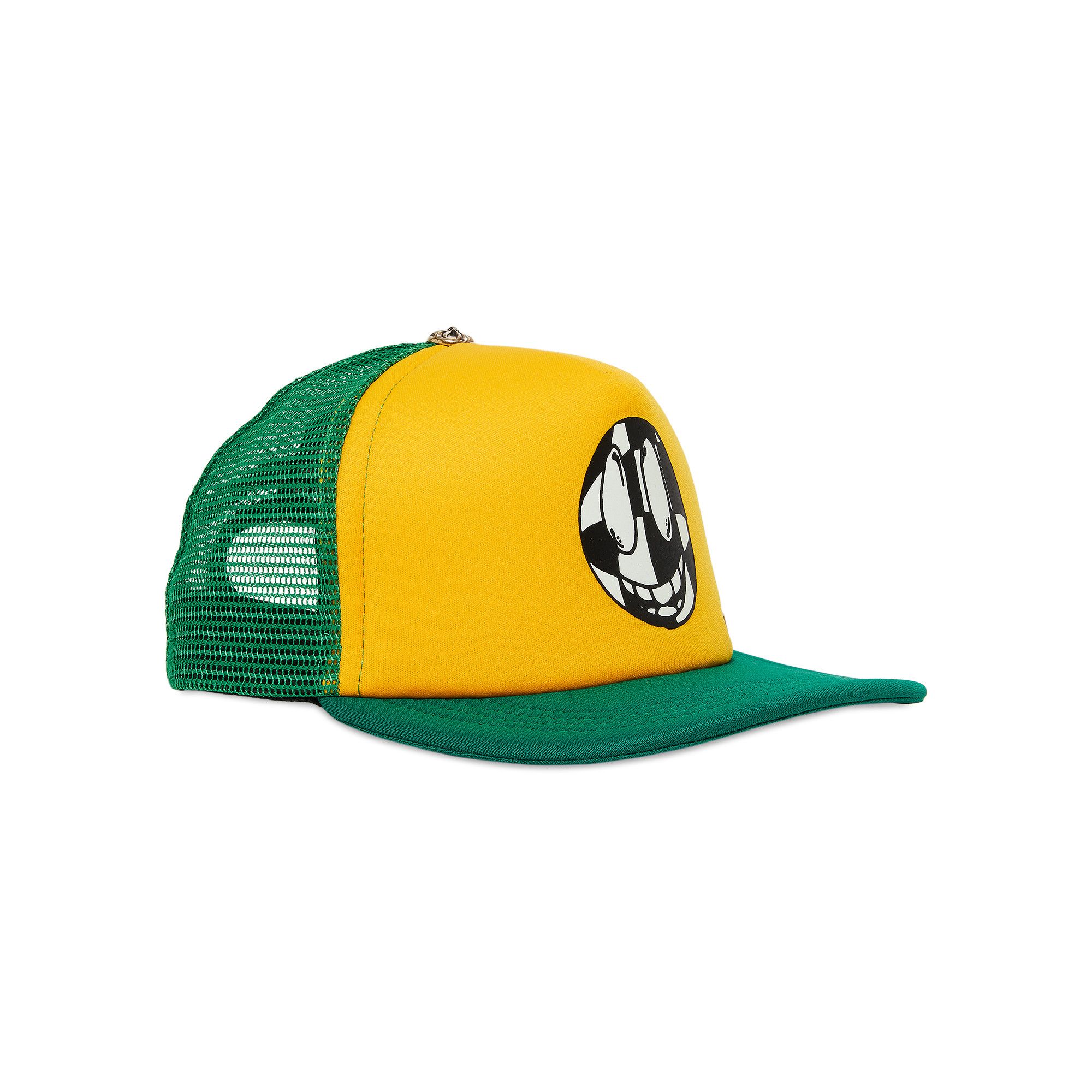 Buy Chrome Hearts x Matty Boy Sex Records Smiley Trucker Hat 'Yellow' -  1383 100000701MBSRSTH YELL | GOAT