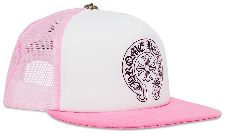 Chrome Hearts x Matty Boy Sex Records Horseshoe Trucker Hat White