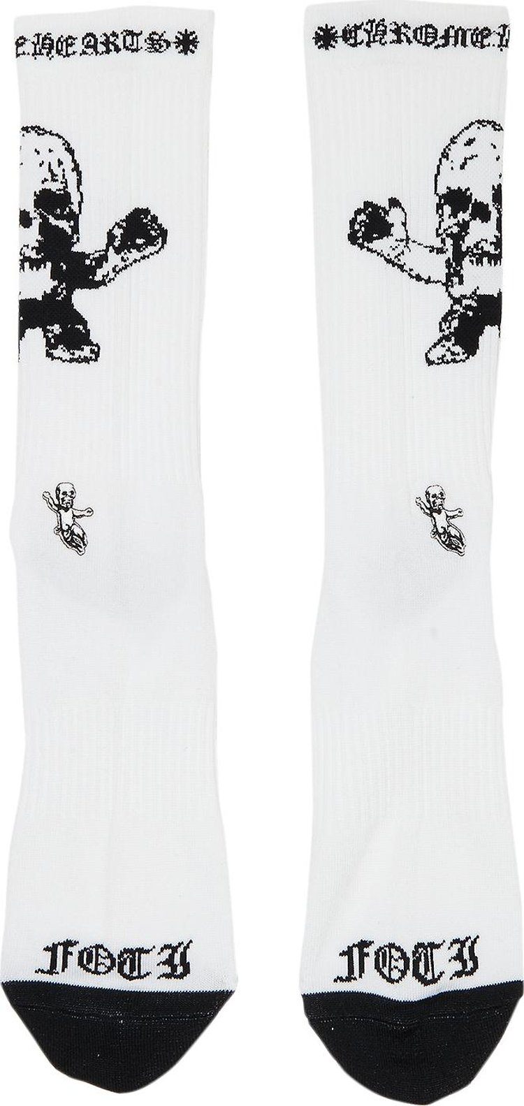 Chrome Hearts Foti Socks 3 Pack Multicolor