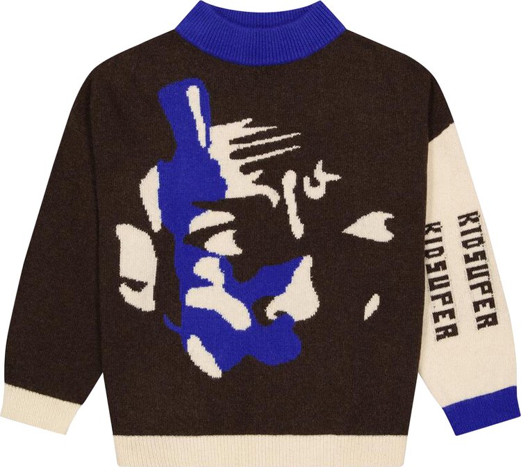 KidSuper Faces Sweater 'Black'