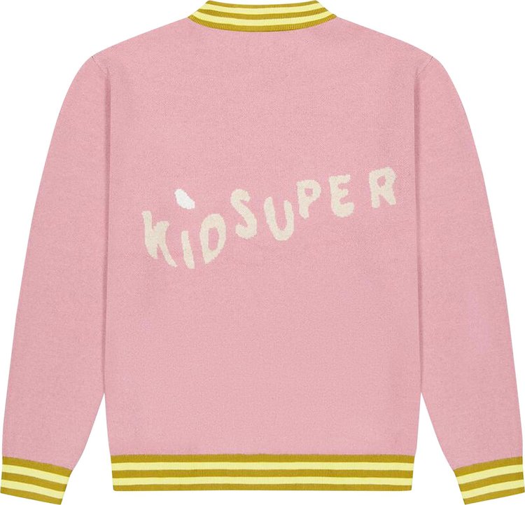 KidSuper Faces Sweater Pink