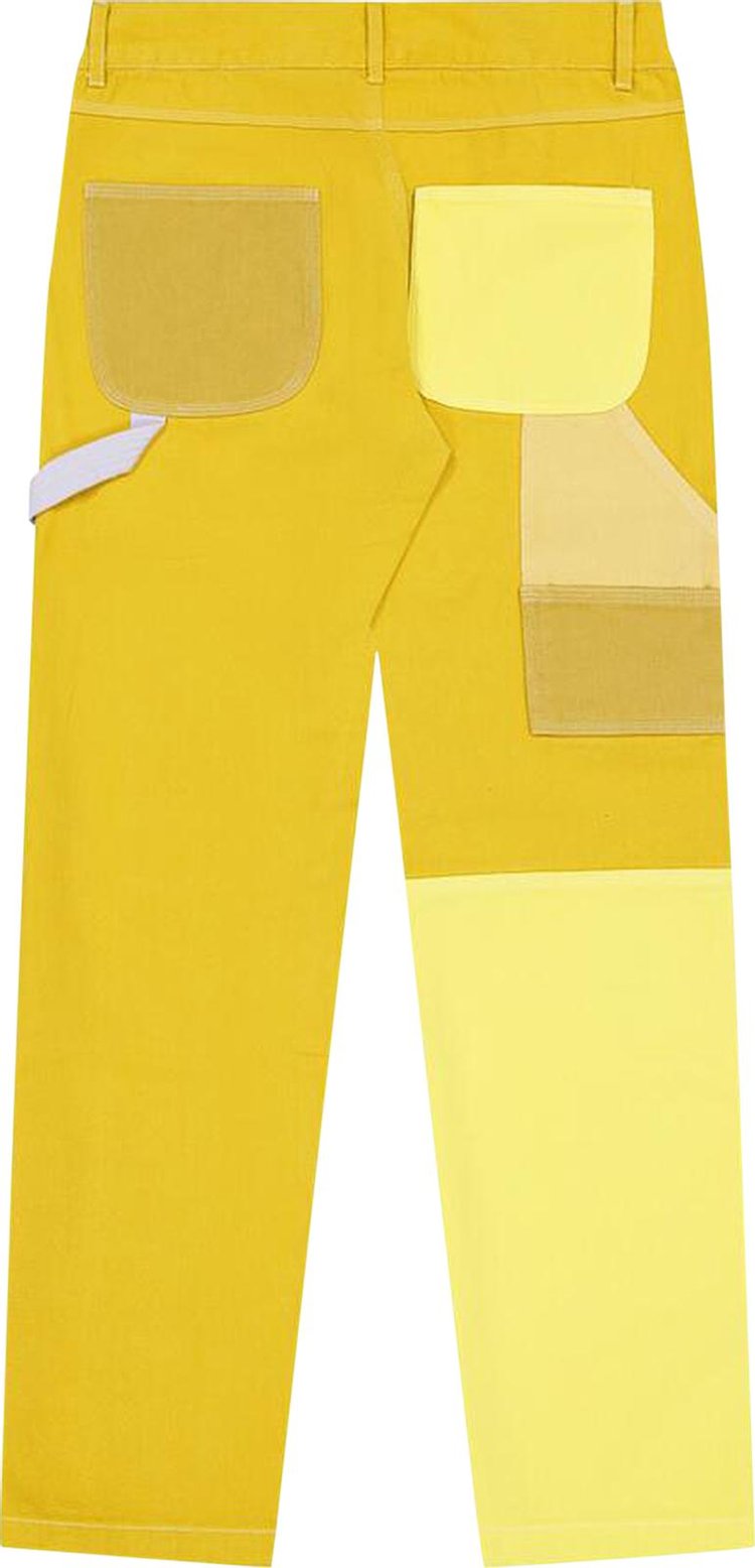 KidSuper Colorblock Pant Yellow