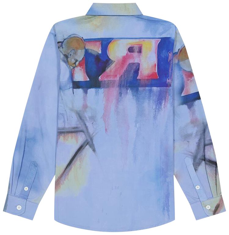 KidSuper Long Sleeve Shirt Blue