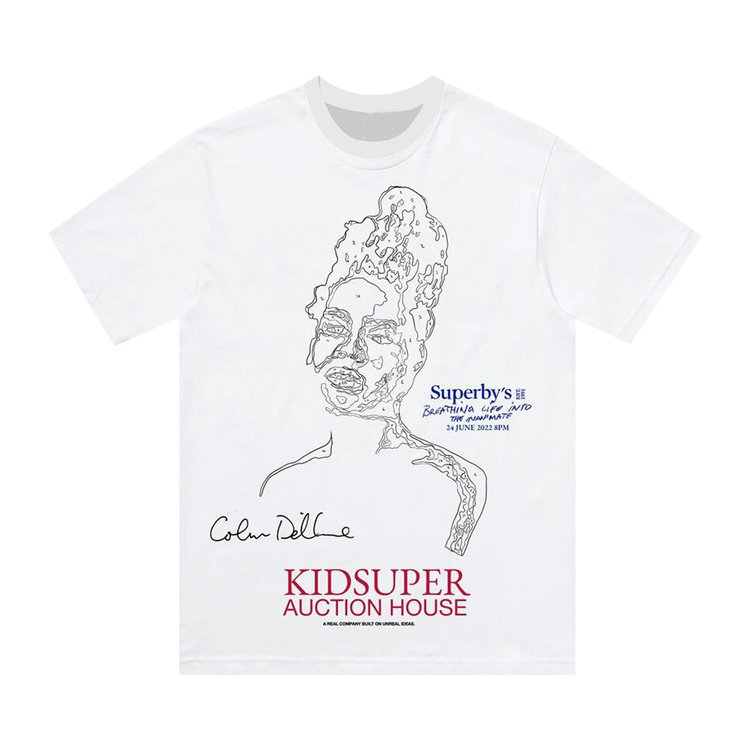 KidSuper Faces T-Shirt 'White'