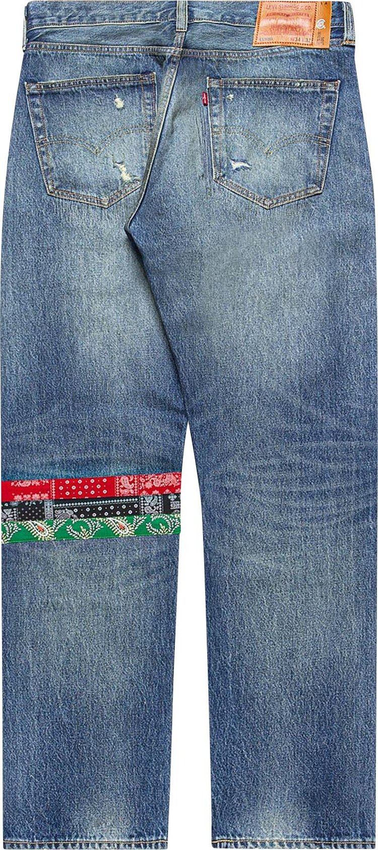 CLOT x Levis 501 Jeans Blue