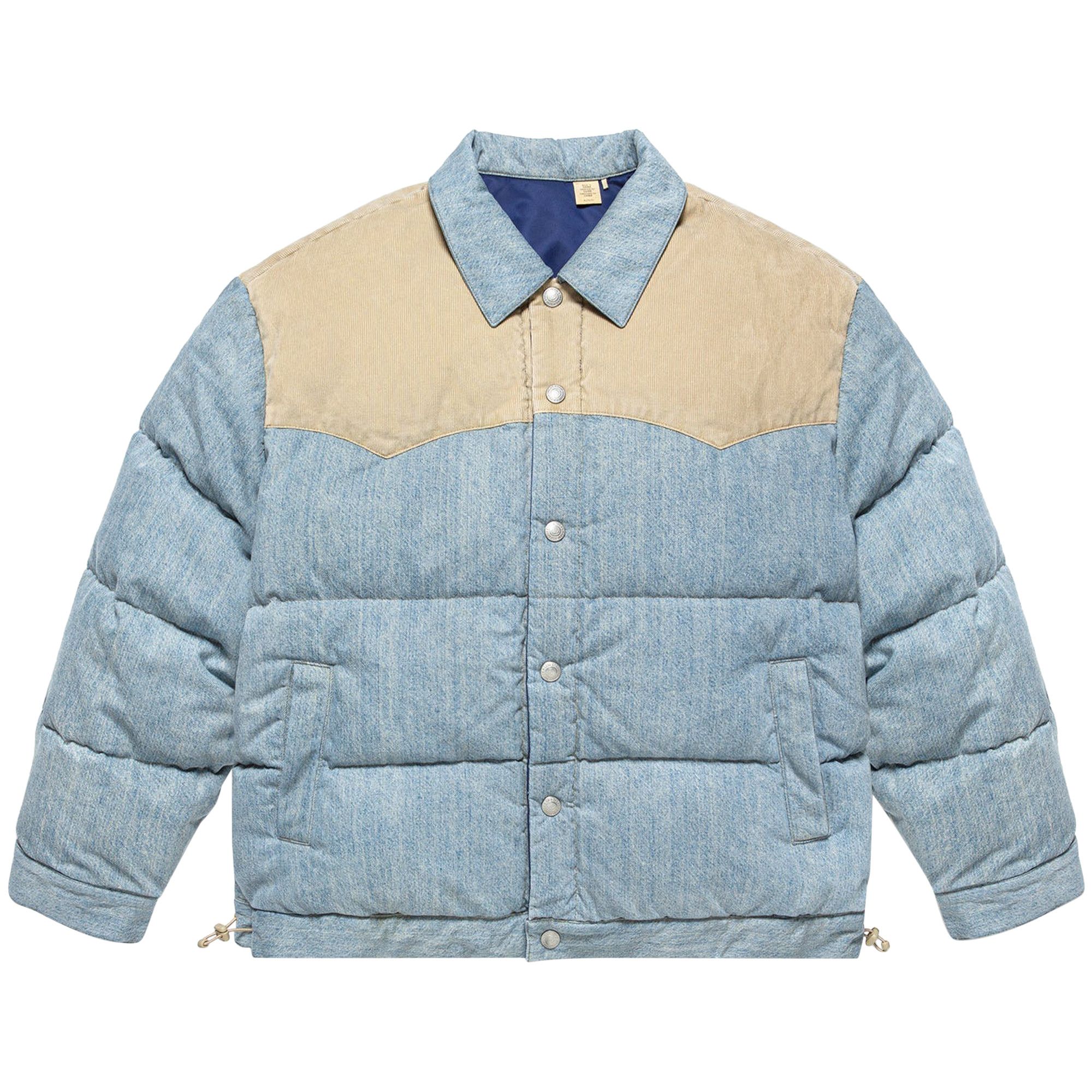 Buy CLOT x Levi's Reversible Denim Puffer 'Blue' - CLJK23SA5353BL0