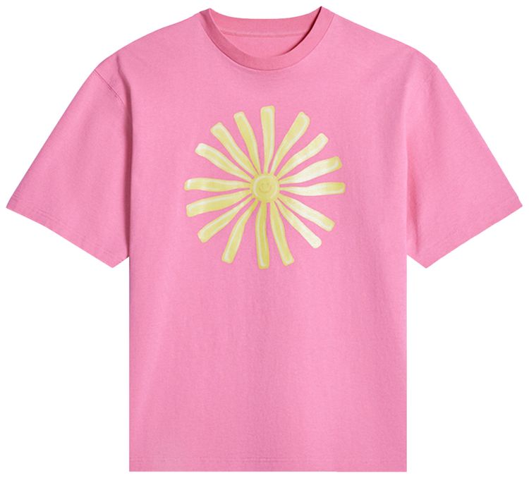 Jacquemus Le T Shirt Soleil Pink