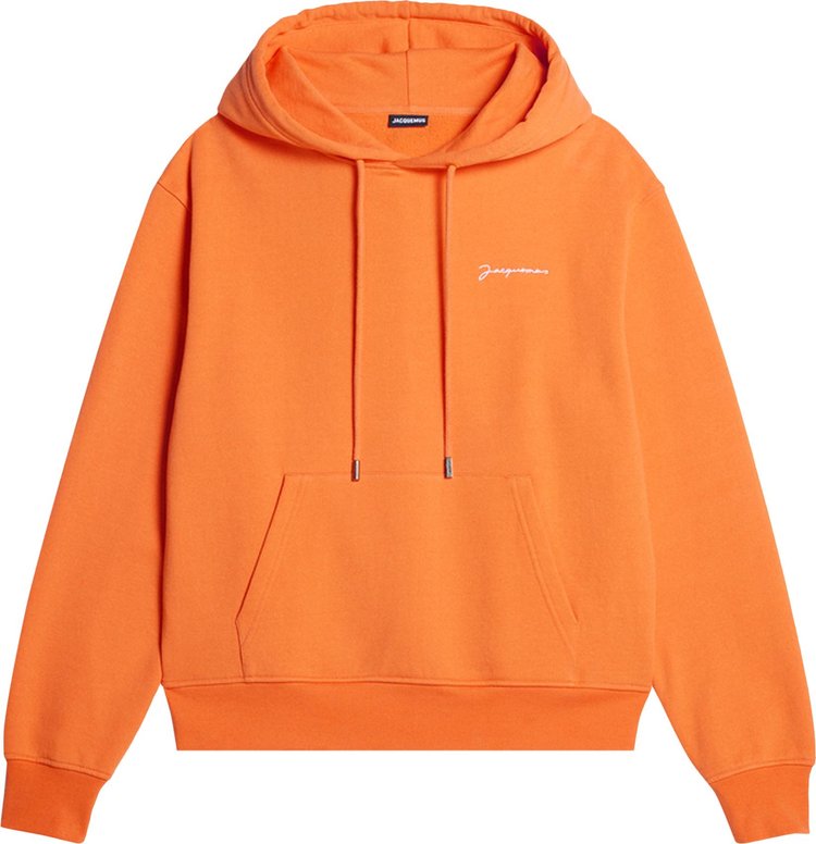 Jacquemus Le Sweatshirt Brodé 'Dark Orange'