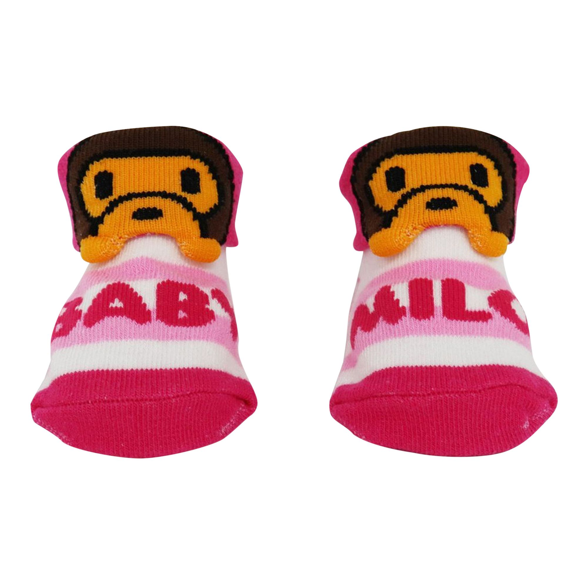 Buy BAPE Kids Baby Milo Baby Socks 'Pink' - 2H20 583 801 PINK | GOAT