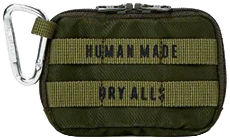 Human Made Military Card Case Olive Drab