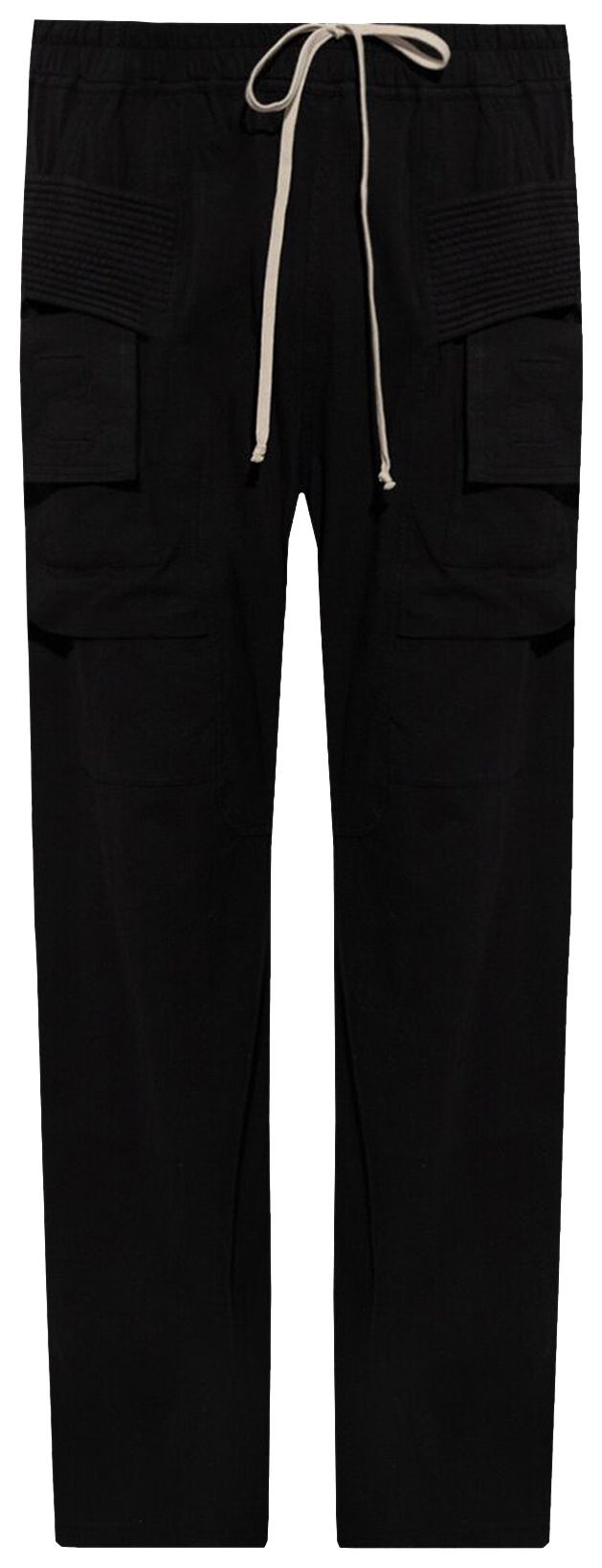 Rick Owens DRKSHDW Creatch Cargo Drawstring Pants Black