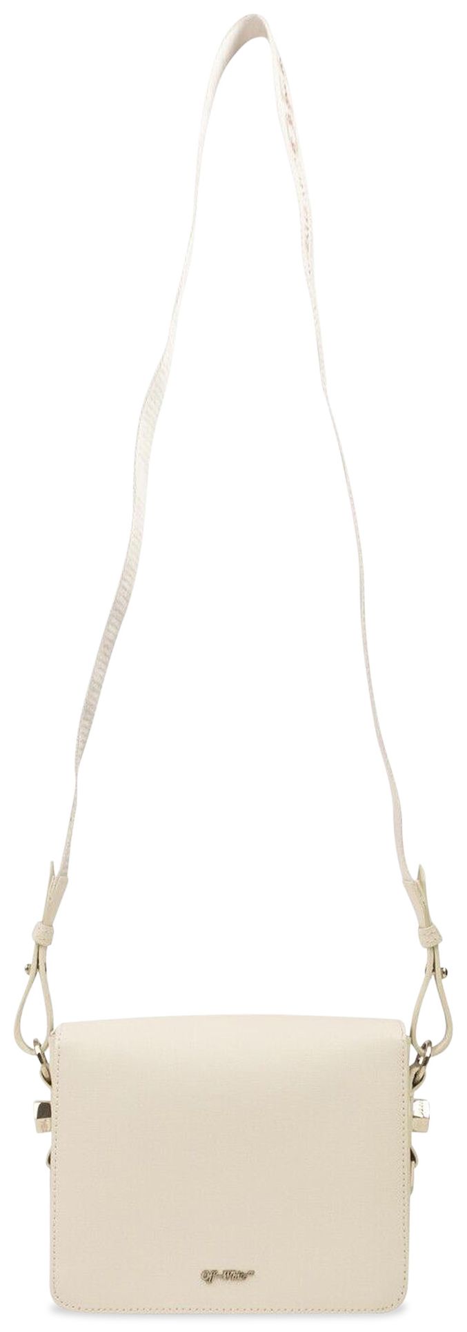 Off White Diag Flap Bag Off White