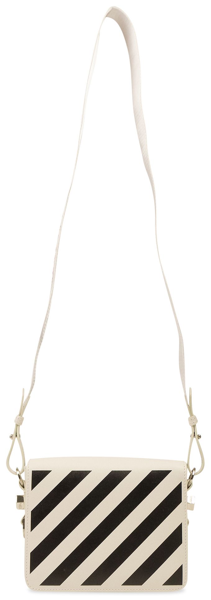 Off White Diag Flap Bag Off White