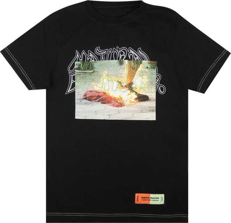 Heron Preston Sami Miro T-Shirt 'Black'