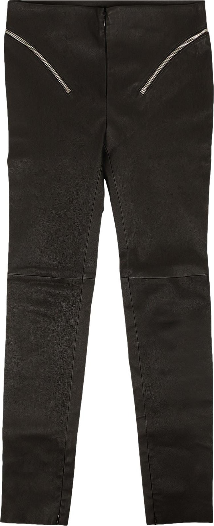 Givenchy Pants In Leather With Zip Details 'Black'