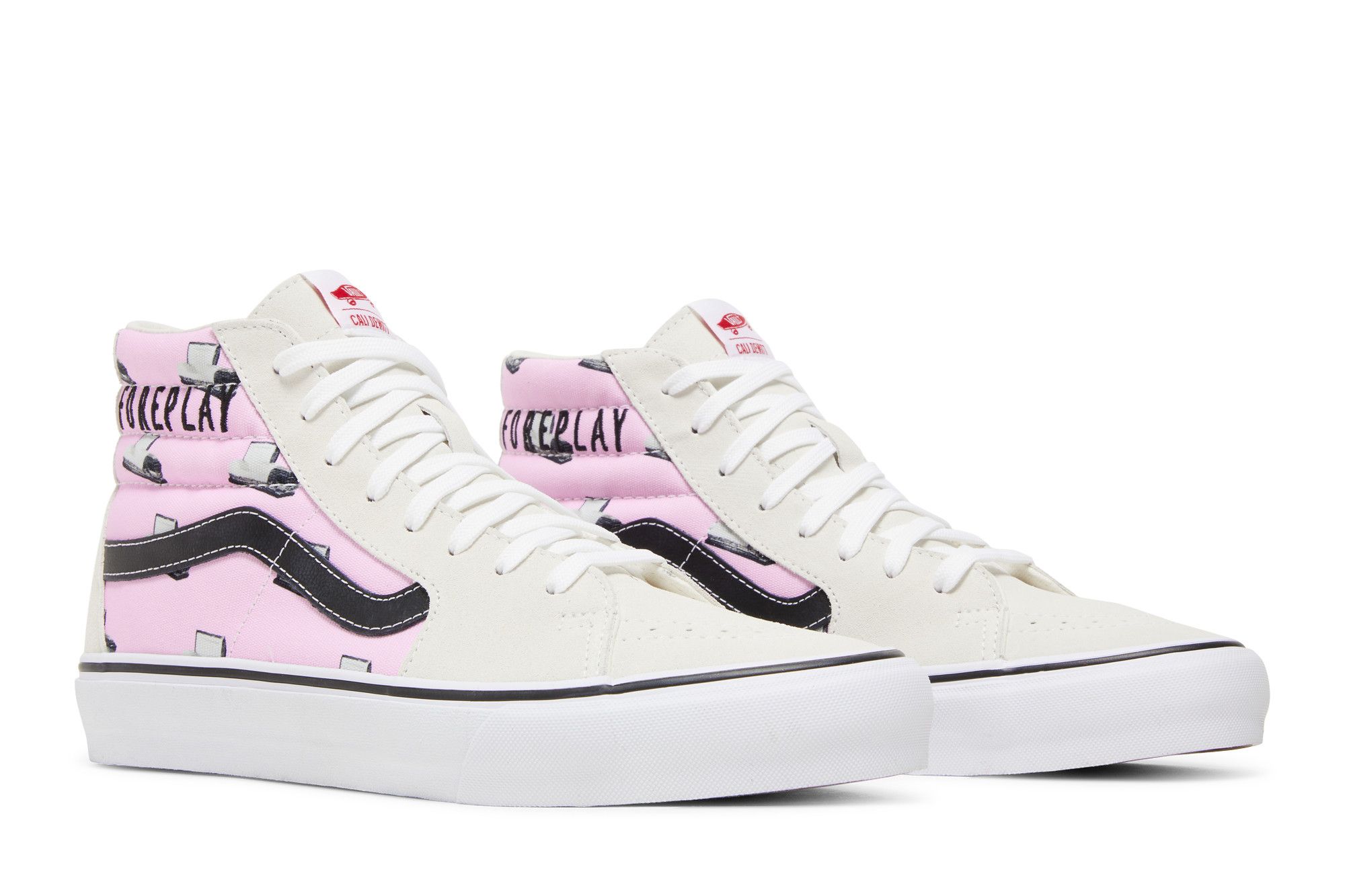 Vans hi sk8 pink cheap