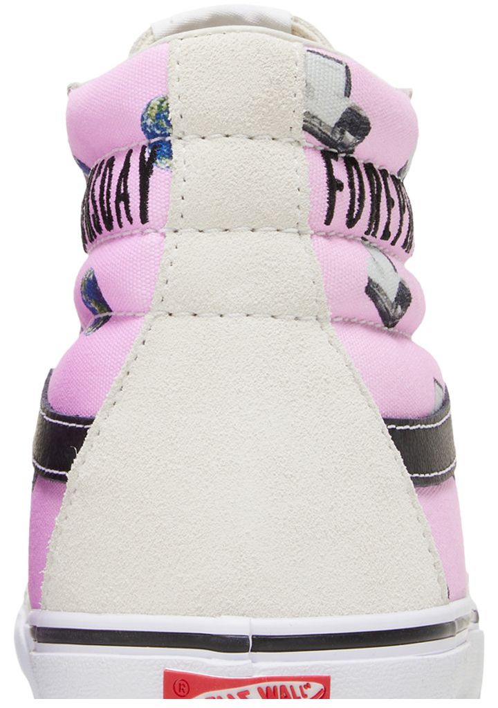 Cali Thornhill Dewitt x Vans Vault Sk8 Hi LX Pink Doomsday Foreplay