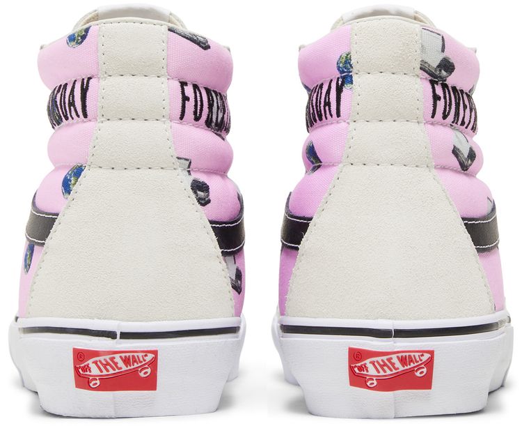 Cali Thornhill Dewitt x Vans Vault Sk8 Hi LX Pink Doomsday Foreplay