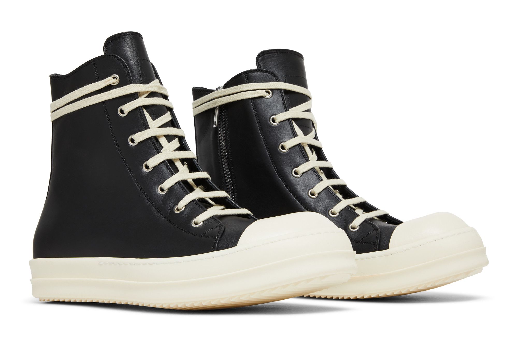 Buy Rick Owens EDFU High 'Black Milk' - RU01C4890 LPO 911 | GOAT