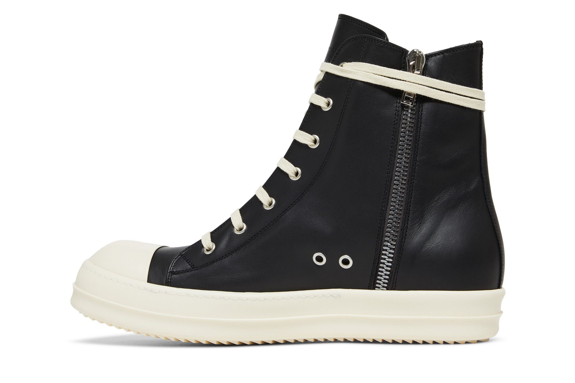 Buy Rick Owens EDFU High 'Black Milk' - RU01C4890 LPO 911 | GOAT